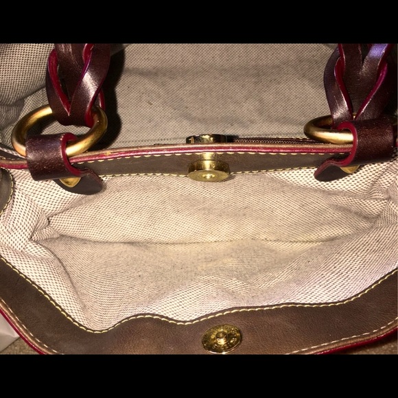 Dooney & Bourke NWOT Florentine Large Zip Barlow - Picture 11 of 13